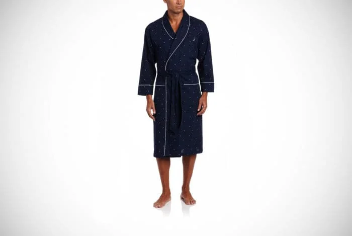 mens silk bathrobe