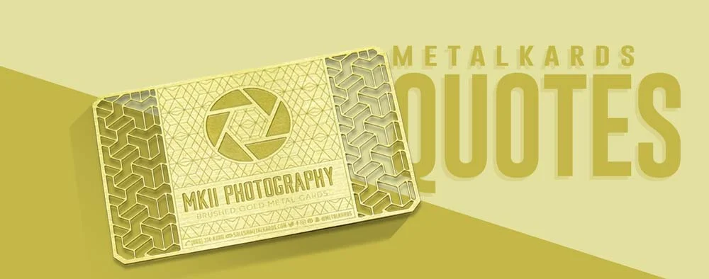 Metal Card Pricing
